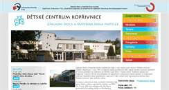 Desktop Screenshot of detske-centrum.cz